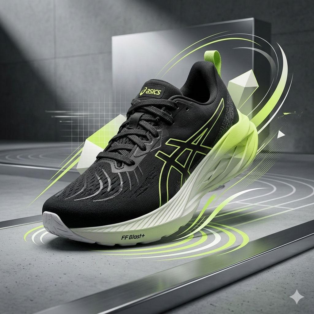Asics Novablast Unisex | Corre más ligero, más rápido y sin impacto: siente el rebote en cada paso.