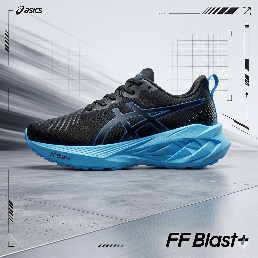 Asics Novablast Unisex | Corre más ligero, más rápido y sin impacto: siente el rebote en cada paso.