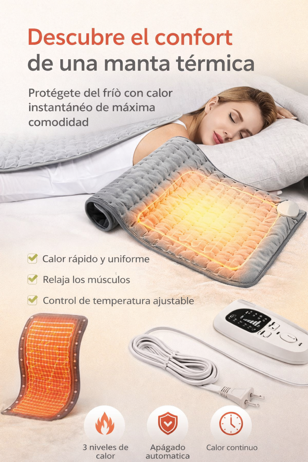 Manta Termica Electrica